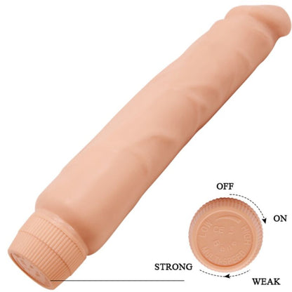 BAILE - JACK VIBRATORE REALISTICO 26 CM CARNE - BAILE | Lingerie Harness Boutique