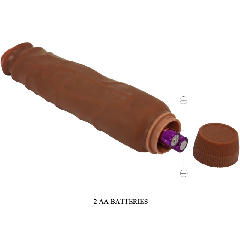 BAILE - JACK VIBRATORE REALISTICO 26 CM MULATTO - BAILE | Lingerie Harness Boutique
