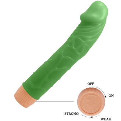 BAILE - BILL VIBRATORE REALISTICO 22,5 CM VERDE - BAILE | Lingerie Harness Boutique