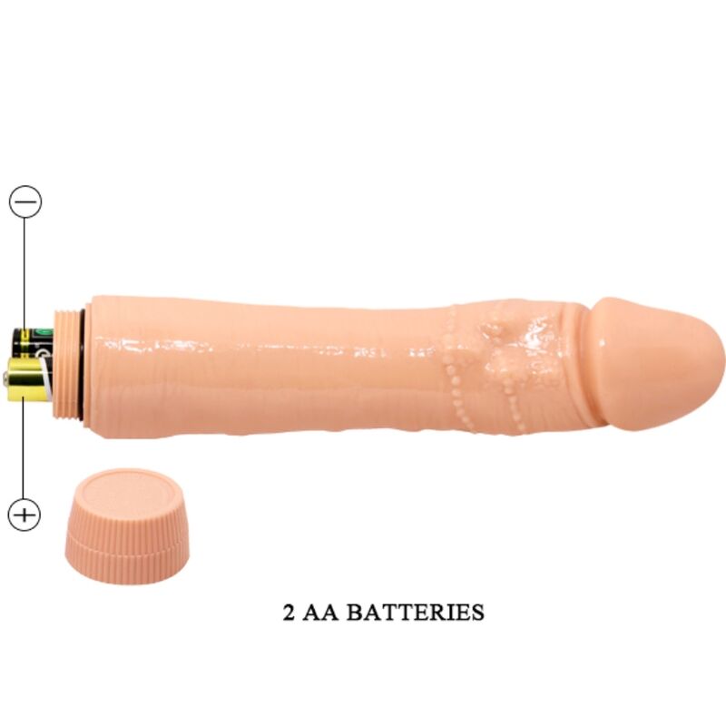 BAILE - DYBBUK VIBRATORE REALISTICO 24 CM CARNE - BAILE | Lingerie Harness Boutique