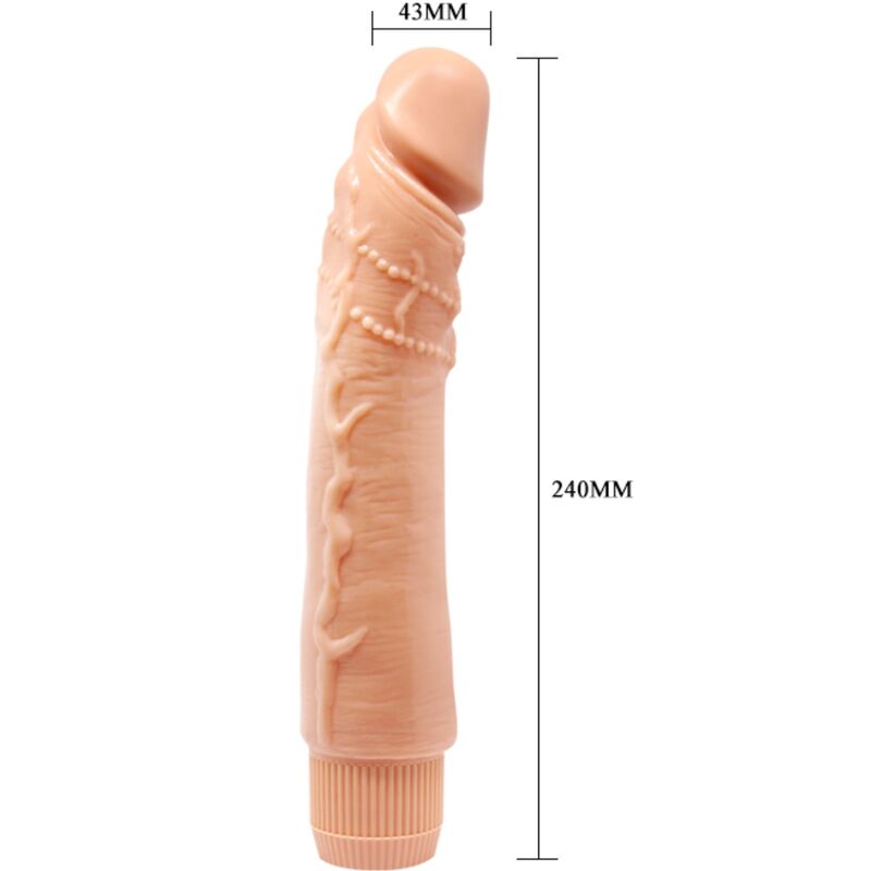 BAILE - DYBBUK VIBRATORE REALISTICO 24 CM CARNE - BAILE | Lingerie Harness Boutique