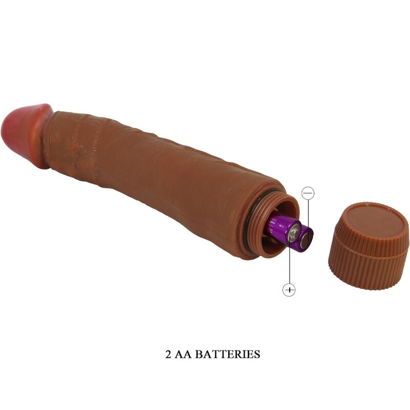 BAILE - DYBBUK VIBRATORE REALISTICO 24 CM MULATTO - BAILE | Lingerie Harness Boutique