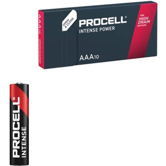 PROCELL - INTENSE POWER ALKALINE LR03 AAA 1.5V SCATOLA*10 - PROCELL | Lingerie Harness Boutique