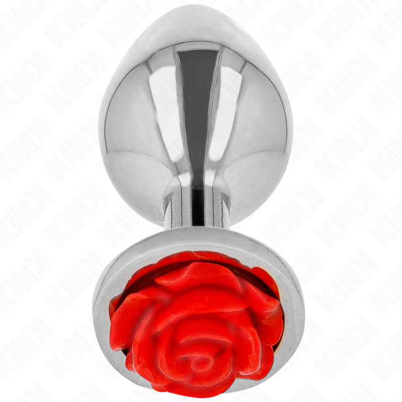KINK - PLUG ANALE ROSA ROSSO TAGLIA S - KINK PLEASURE PLUGS | Lingerie Harness Boutique