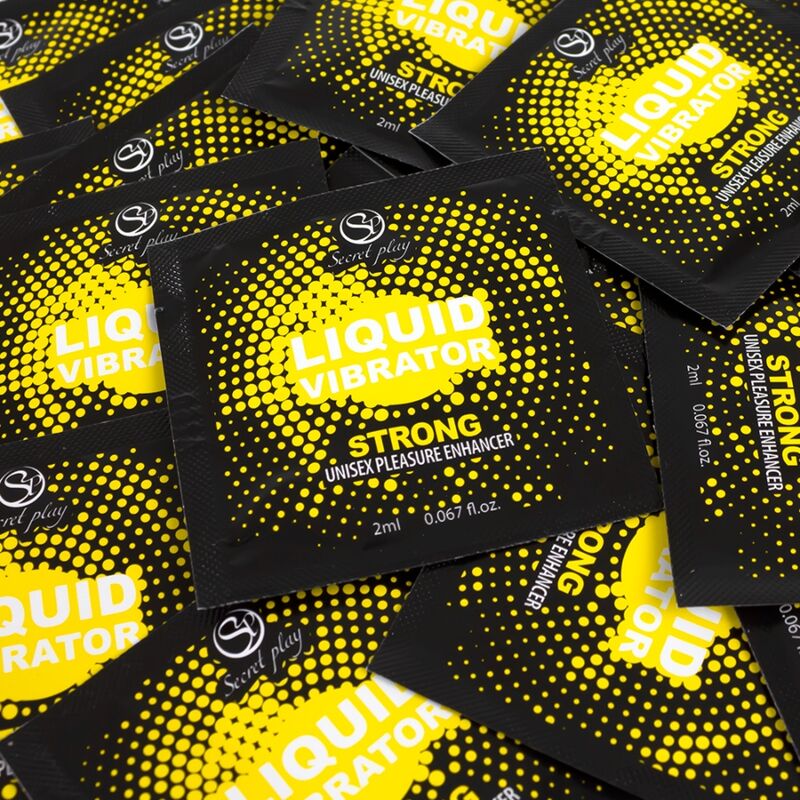 SECRETPLAY - VIBRATORE MONODOSE LIQUIDO FORTE 2 ML - SECRETPLAY COSMETIC | Lingerie Harness Boutique