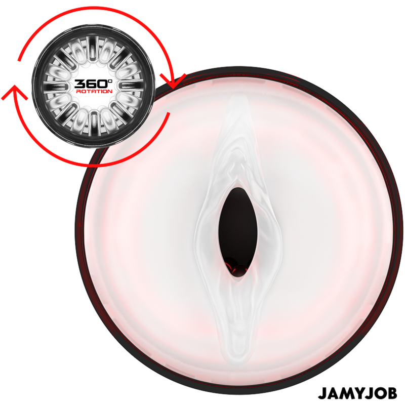 JAMYJOB - STORM MASTURBATORE VAGINA AUTOMATICO 10 MODALITÀ DI ROTAZIONE E SPINTA - JAMYJOB | Lingerie Harness Boutique