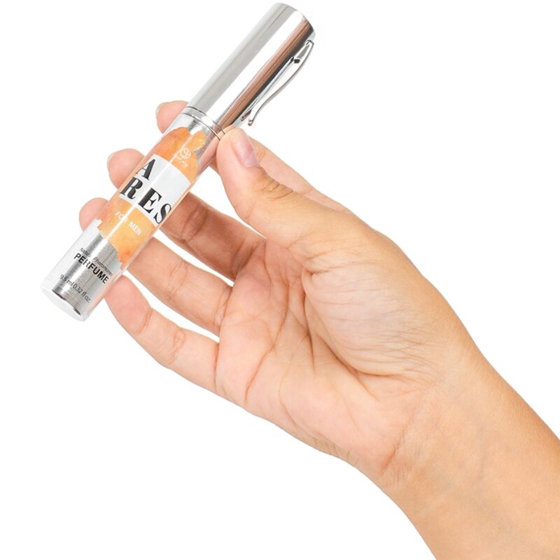 SECRETPLAY - ARES PROFUMO NATURALE FEROMONI FORMATO DA VIAGGIO PER UOMO 10 ML - SECRETPLAY COSMETIC | Lingerie Harness Boutique