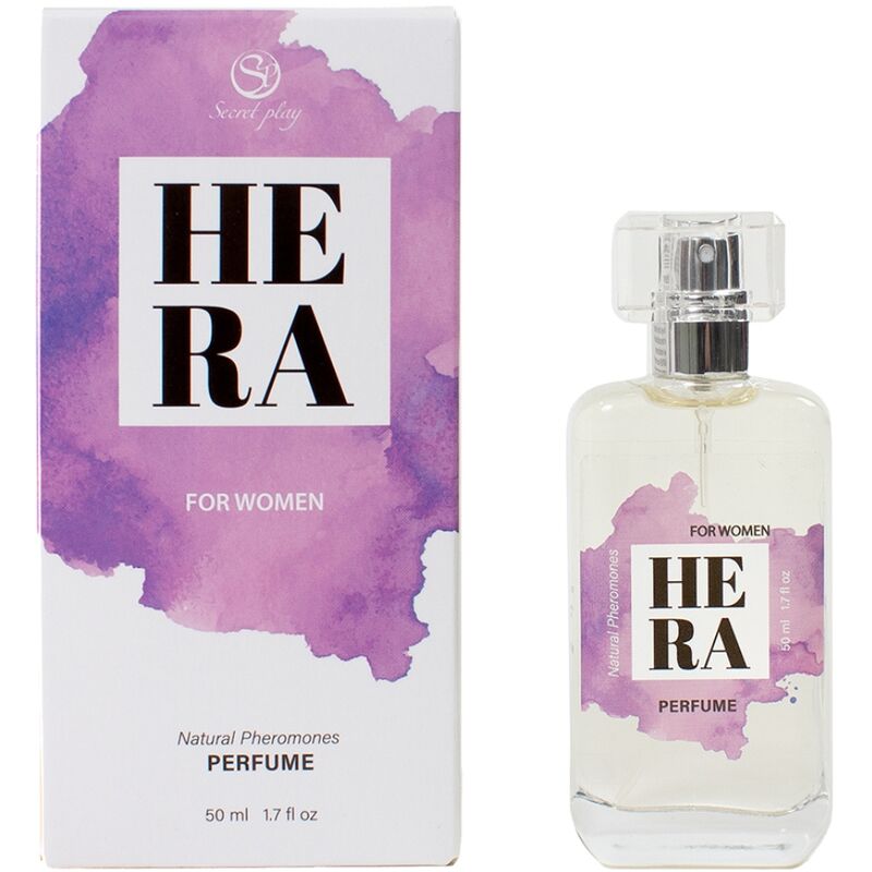SECRETPLAY - HERA NATURAL PERFUME SPRAY FEROMONI PER DONNA 50 ML - SECRETPLAY COSMETIC | Lingerie Harness Boutique