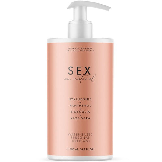 BIJOUX - LUBRIFICANTE PERSONALE A BASE D'ACQUA 500 ML - BIJOUX AU NATUREL | Lingerie Harness Boutique