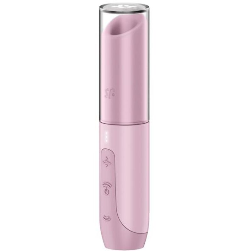 SATISFYER - SECRET KISS WAVE STIMOLATORE CLITORIDEO ROSA - SATISFYER AIR PULSE | Lingerie Harness Boutique