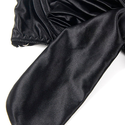 SUBBLIME - 955199 COMPLETO REGGISENO CON FIOCCO NERO REGOLABILE S/M - SUBBLIME SETS | Lingerie Harness Boutique