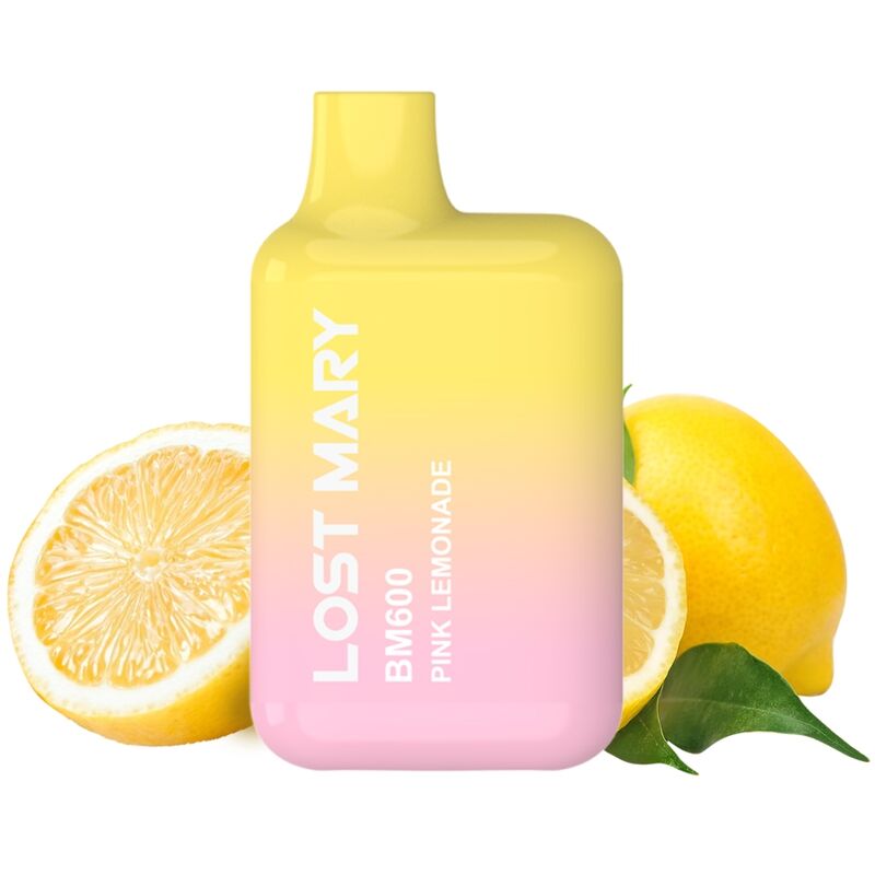 LOST MARY - BM600 NICOTINA VAPER 2% MONOUSO PINK LEMONADE - LOST MARY | Lingerie Harness Boutique