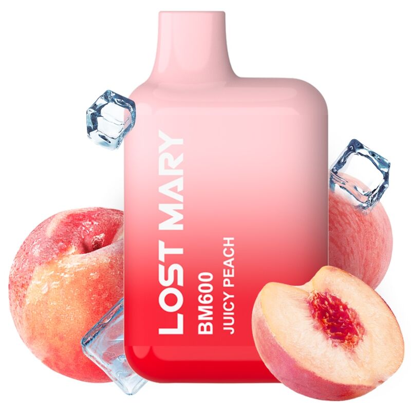 LOST MARY - BM600 NICOTINA VAPER 2% MONOUSO JUICY PEACH - LOST MARY | Lingerie Harness Boutique