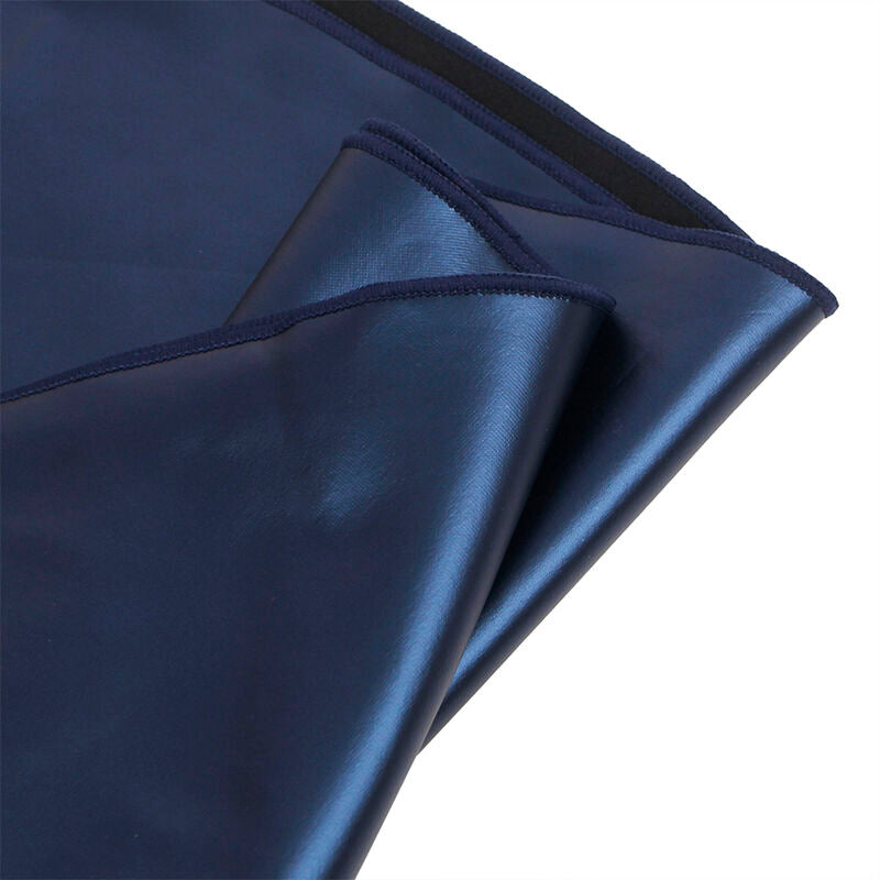 SUBBLIME - 955410 ABITO CON SPALLINE IN PELLE BLU S/M - SUBBLIME DRESSES | Lingerie Harness Boutique