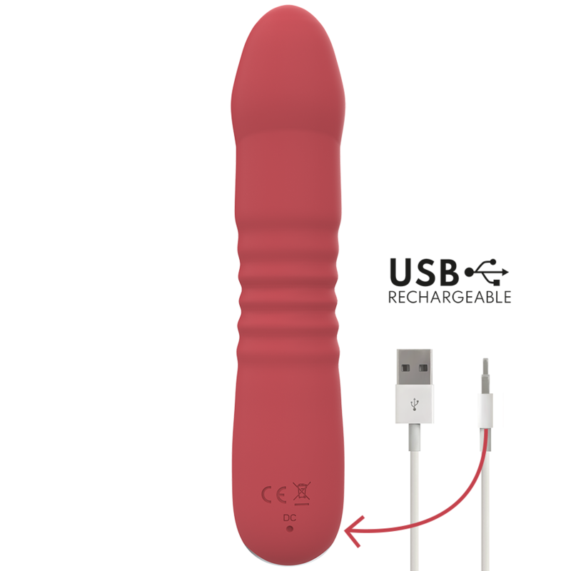 INTENSE - JUNI UP & DOWN 10 VIBRAZIONI ROSSE - INTENSE FUN | Lingerie Harness Boutique