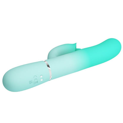 PRETTY LOVE - VIBRATORE MULTIFUNZIONE CONIGLIO GIGI VERDE ACQUA - PRETTY LOVE FLIRTATION | Lingerie Harness Boutique