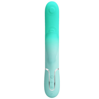 PRETTY LOVE - VIBRATORE MULTIFUNZIONE CONIGLIO GIGI VERDE ACQUA - PRETTY LOVE FLIRTATION | Lingerie Harness Boutique