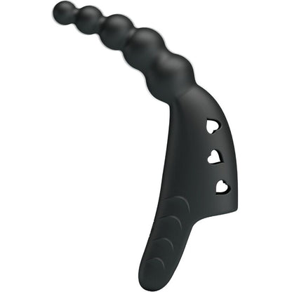 PRETTY LOVE - VIBRATORE DA DITA JORDIN 10 VIBRAZIONI NERO - PRETTY LOVE | Lingerie Harness Boutique