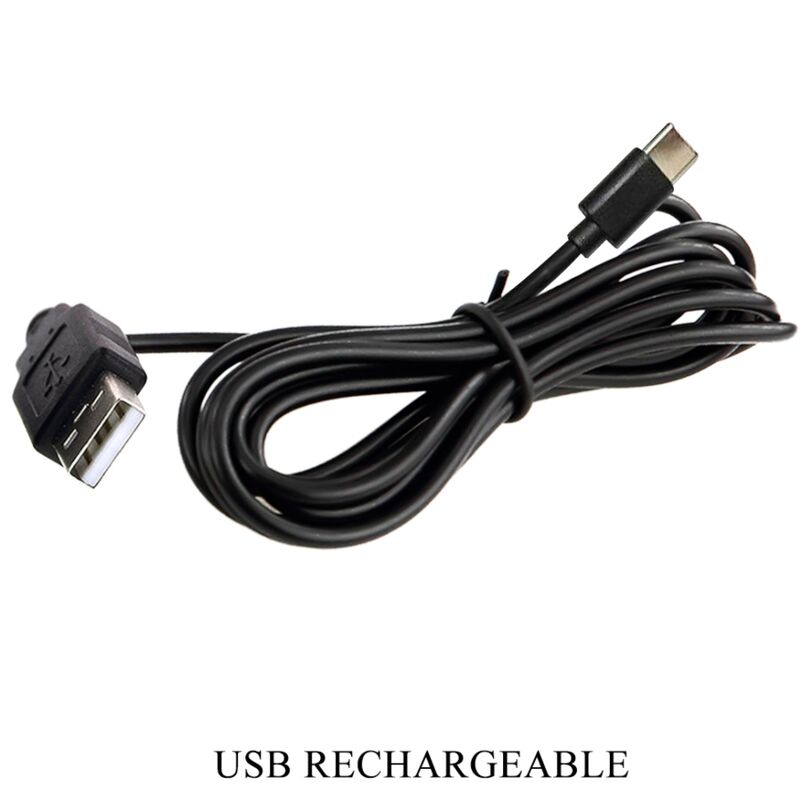 PRETTY LOVE - DJ DOCTOR MASSAGGIATORE 5 IMPOSTAZIONI NERO - PRETTY LOVE C-TYPE | Lingerie Harness Boutique