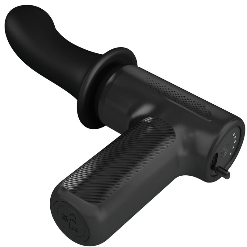 PRETTY LOVE - DJ DOCTOR MASSAGGIATORE 5 IMPOSTAZIONI NERO - PRETTY LOVE C-TYPE | Lingerie Harness Boutique