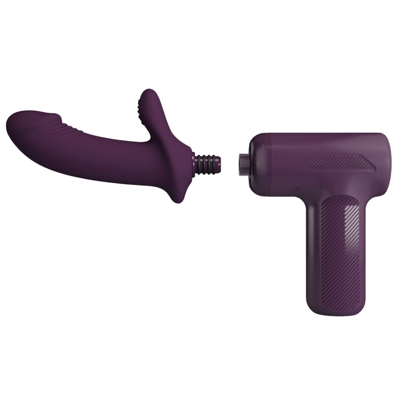 PRETTY LOVE - DJ SCHOLAR MASSAGGIATORE 5 IMPOSTAZIONI VIOLA - PRETTY LOVE C-TYPE | Lingerie Harness Boutique
