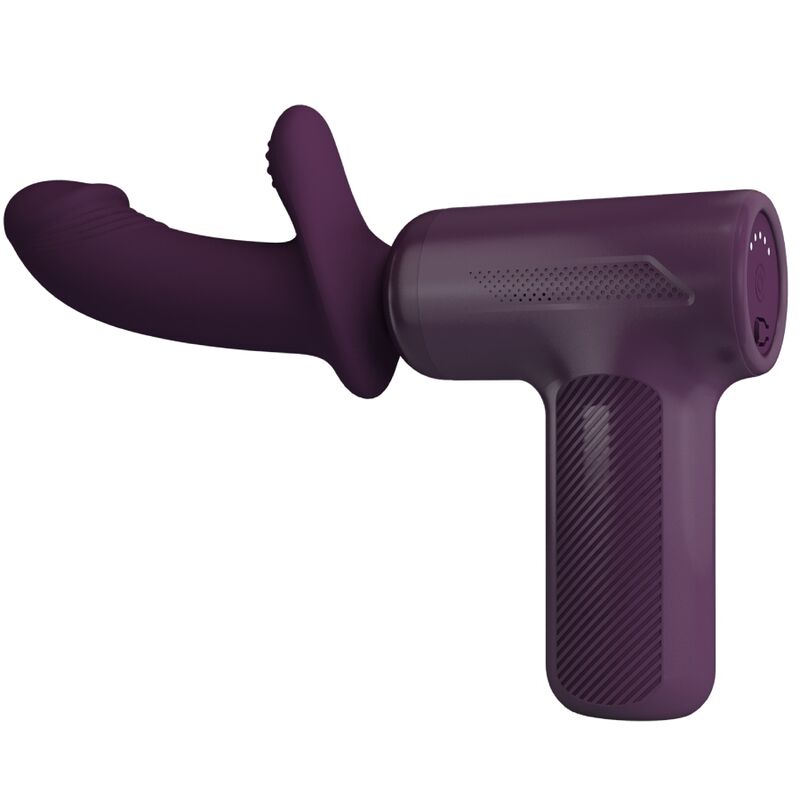 PRETTY LOVE - DJ SCHOLAR MASSAGGIATORE 5 IMPOSTAZIONI VIOLA - PRETTY LOVE C-TYPE | Lingerie Harness Boutique