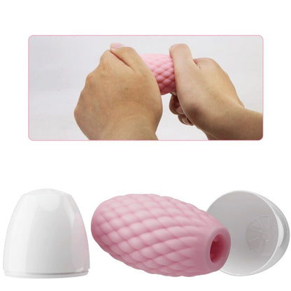 PRETTY LOVE - ATHENA EROS SILICONE MASTURBATORE MASCHILE ROSA - PRETTY LOVE | Lingerie Harness Boutique