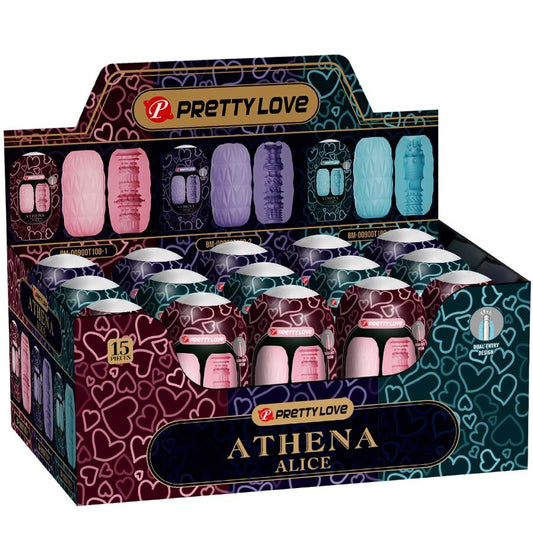 PRETTY LOVE - ATHENA ALICE PACK 15 VARI MASTURBATORI MASCHILI - PRETTY LOVE | Lingerie Harness Boutique