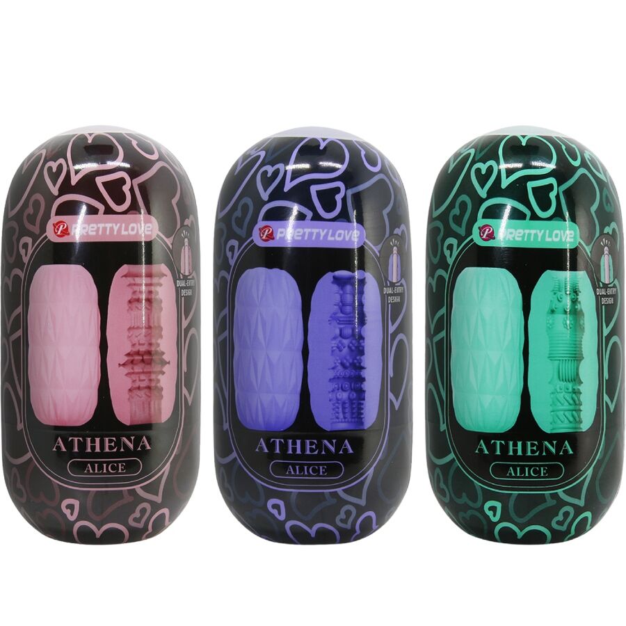 PRETTY LOVE - ATHENA ALICE PACK 15 VARI MASTURBATORI MASCHILI - PRETTY LOVE | Lingerie Harness Boutique