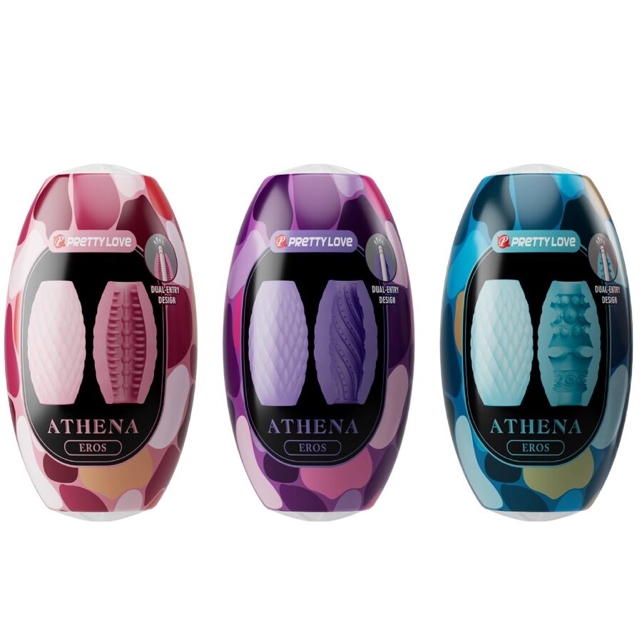 PRETTY LOVE - ATHENA EROS PACK 15 VARI MASTURBATORI MASCHILI - PRETTY LOVE | Lingerie Harness Boutique