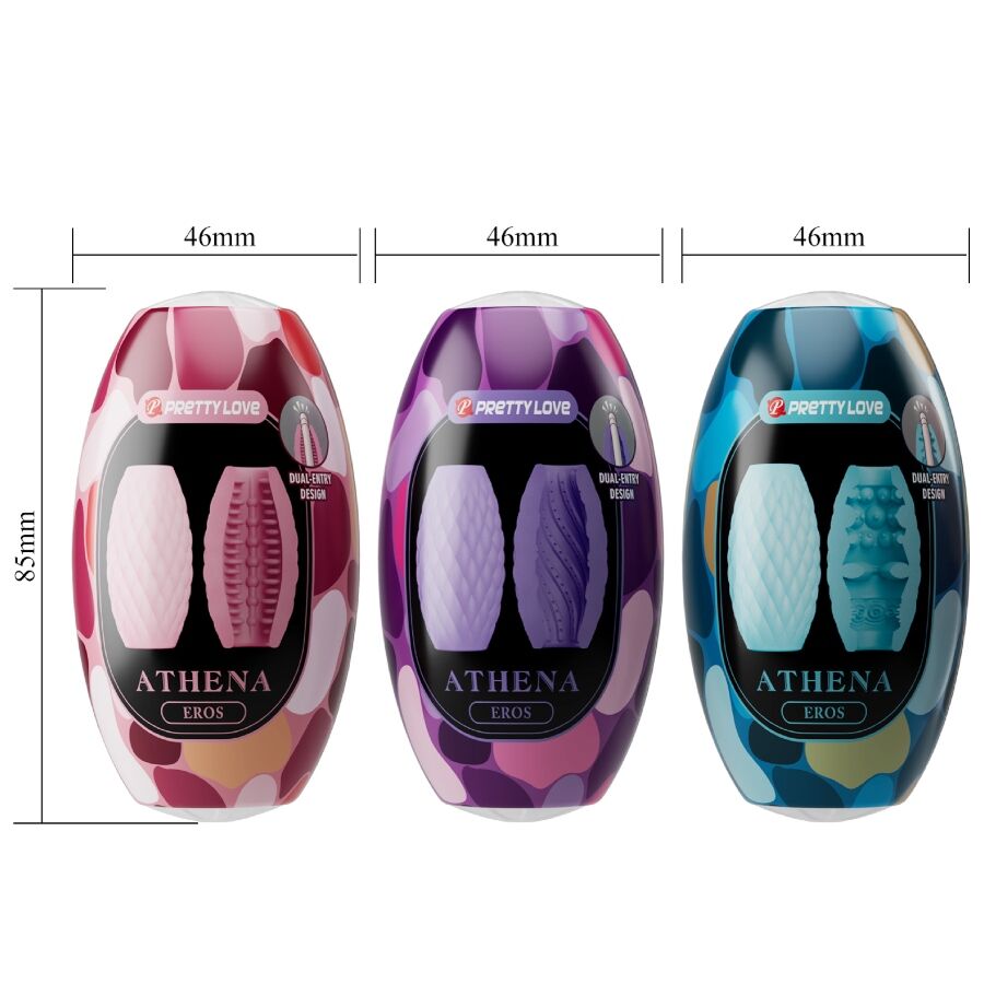 PRETTY LOVE - ATHENA EROS PACK 15 VARI MASTURBATORI MASCHILI - PRETTY LOVE | Lingerie Harness Boutique