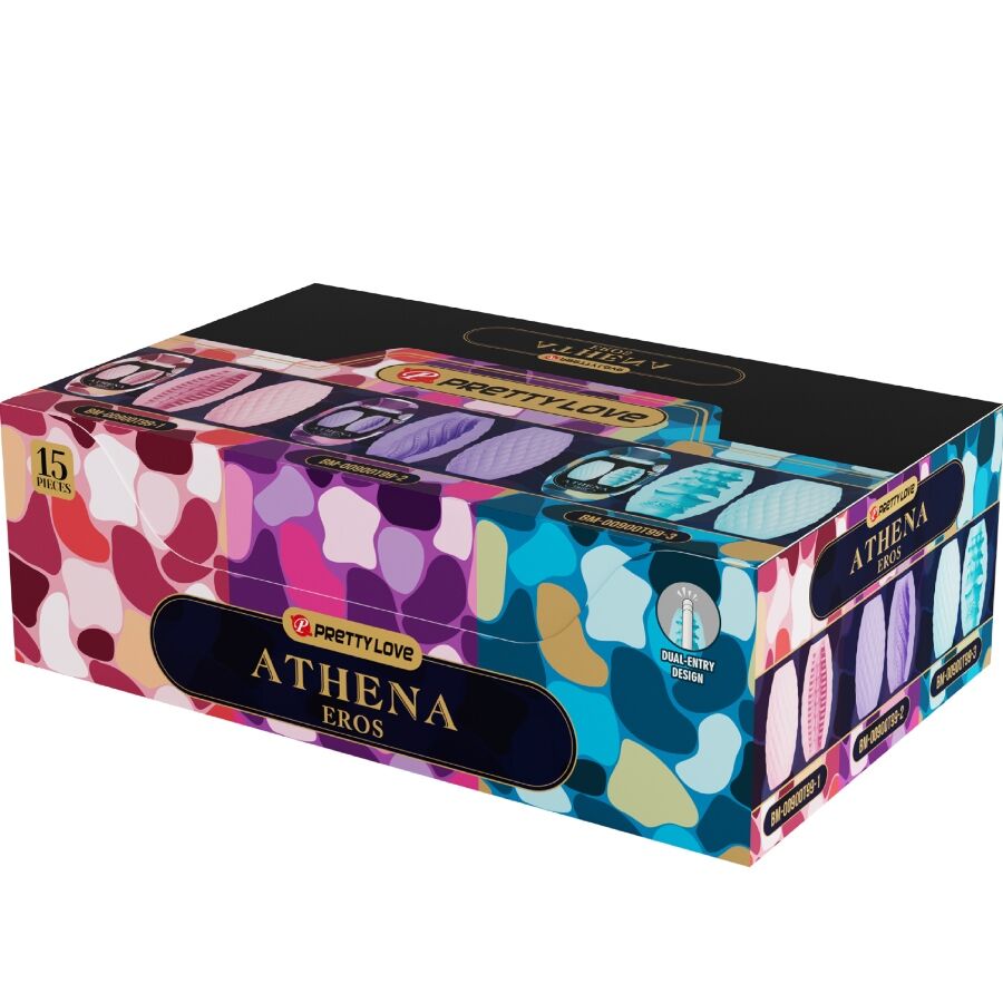 PRETTY LOVE - ATHENA EROS PACK 15 VARI MASTURBATORI MASCHILI - PRETTY LOVE | Lingerie Harness Boutique