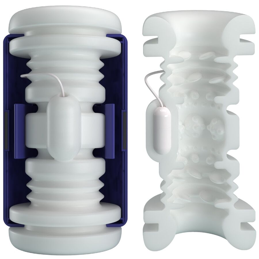 PRETTY LOVE - DJ LADY MASTURBATORE MASCHILE CON VIBRAZIONE 5 IMPOSTAZIONI VIOLA - PRETTY LOVE MALE | Lingerie Harness Boutique