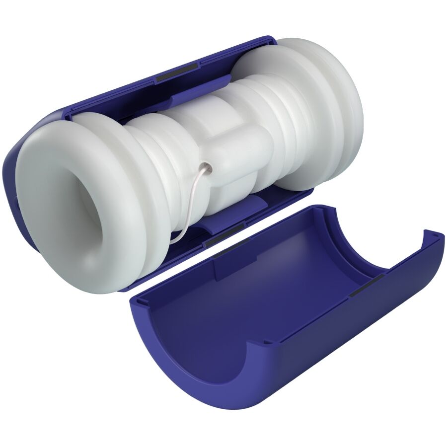 PRETTY LOVE - DJ LADY MASTURBATORE MASCHILE CON VIBRAZIONE 5 IMPOSTAZIONI VIOLA - PRETTY LOVE MALE | Lingerie Harness Boutique