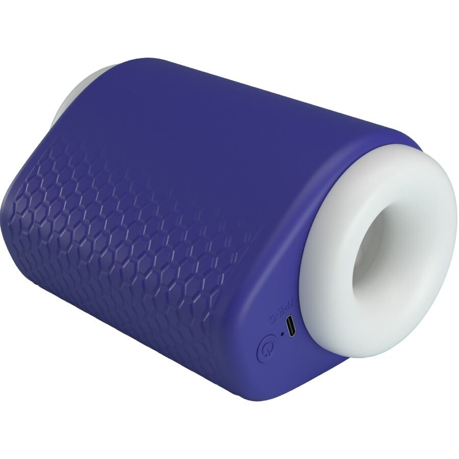 PRETTY LOVE - DJ LADY MASTURBATORE MASCHILE CON VIBRAZIONE 5 IMPOSTAZIONI VIOLA - PRETTY LOVE MALE | Lingerie Harness Boutique