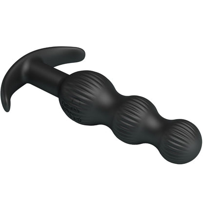 PRETTY LOVE - SIDNEY VIBRATORE ANALE 10 VIBRAZIONI NERO - PRETTY LOVE | Lingerie Harness Boutique