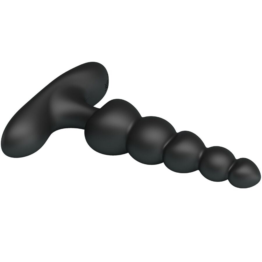 PRETTY LOVE - CORBAN VIBRATORE ANALE 10 VIBRAZIONI NERO - PRETTY LOVE | Lingerie Harness Boutique