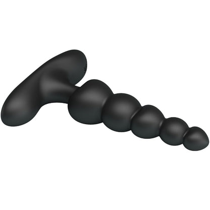 PRETTY LOVE - CORBAN VIBRATORE ANALE 10 VIBRAZIONI NERO - PRETTY LOVE | Lingerie Harness Boutique