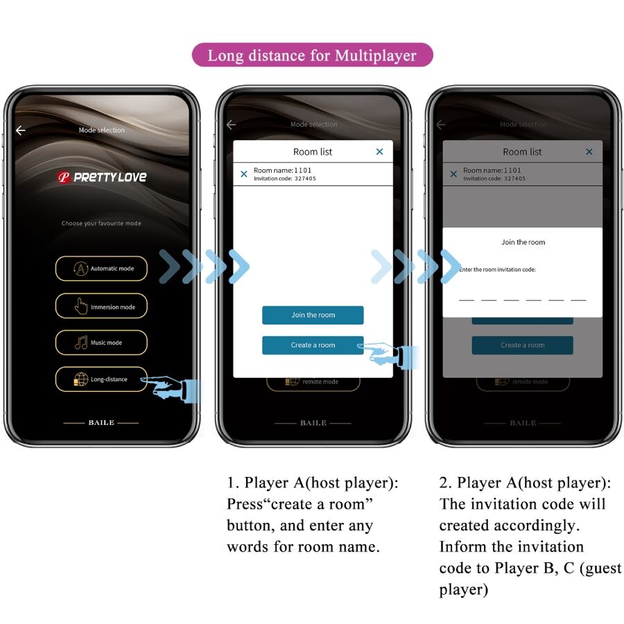 PRETTY LOVE - VIBRATORE CONTROLLATO DA APP LEVIATHAN VIOLA - PRETTY LOVE SMART | Lingerie Harness Boutique