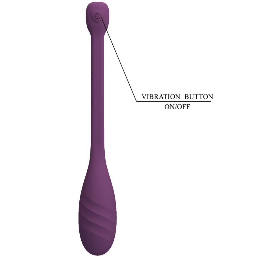 PRETTY LOVE - VIBRATORE CONTROLLATO DA APP LEVIATHAN VIOLA - PRETTY LOVE SMART | Lingerie Harness Boutique
