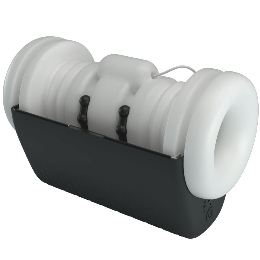 PRETTY LOVE - DJ GIRL MASTURBATORE MASCHILE CON VIBRAZIONE 5 IMPOSTAZIONI NEGRO - PRETTY LOVE MALE | Lingerie Harness Boutique