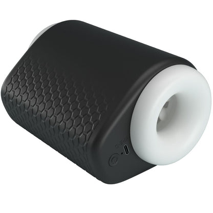 PRETTY LOVE - DJ GIRL MASTURBATORE MASCHILE CON VIBRAZIONE 5 IMPOSTAZIONI NEGRO - PRETTY LOVE MALE | Lingerie Harness Boutique