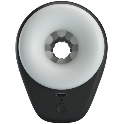 PRETTY LOVE - DJ GIRL MASTURBATORE MASCHILE CON VIBRAZIONE 5 IMPOSTAZIONI NEGRO - PRETTY LOVE MALE | Lingerie Harness Boutique