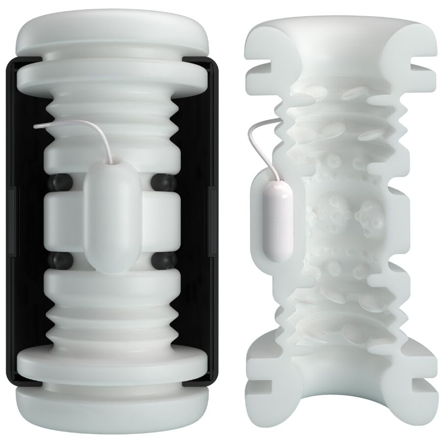 PRETTY LOVE - DJ GIRL MASTURBATORE MASCHILE CON VIBRAZIONE 5 IMPOSTAZIONI NEGRO - PRETTY LOVE MALE | Lingerie Harness Boutique