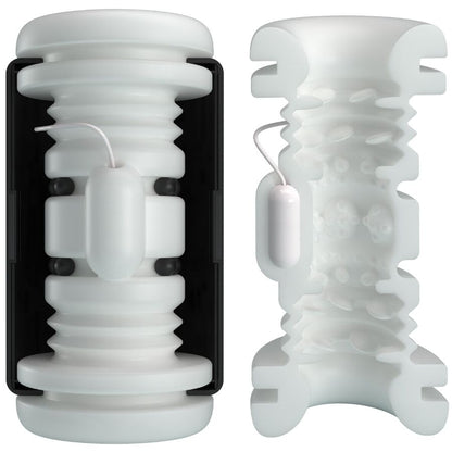 PRETTY LOVE - DJ GIRL MASTURBATORE MASCHILE CON VIBRAZIONE 5 IMPOSTAZIONI NEGRO - PRETTY LOVE MALE | Lingerie Harness Boutique