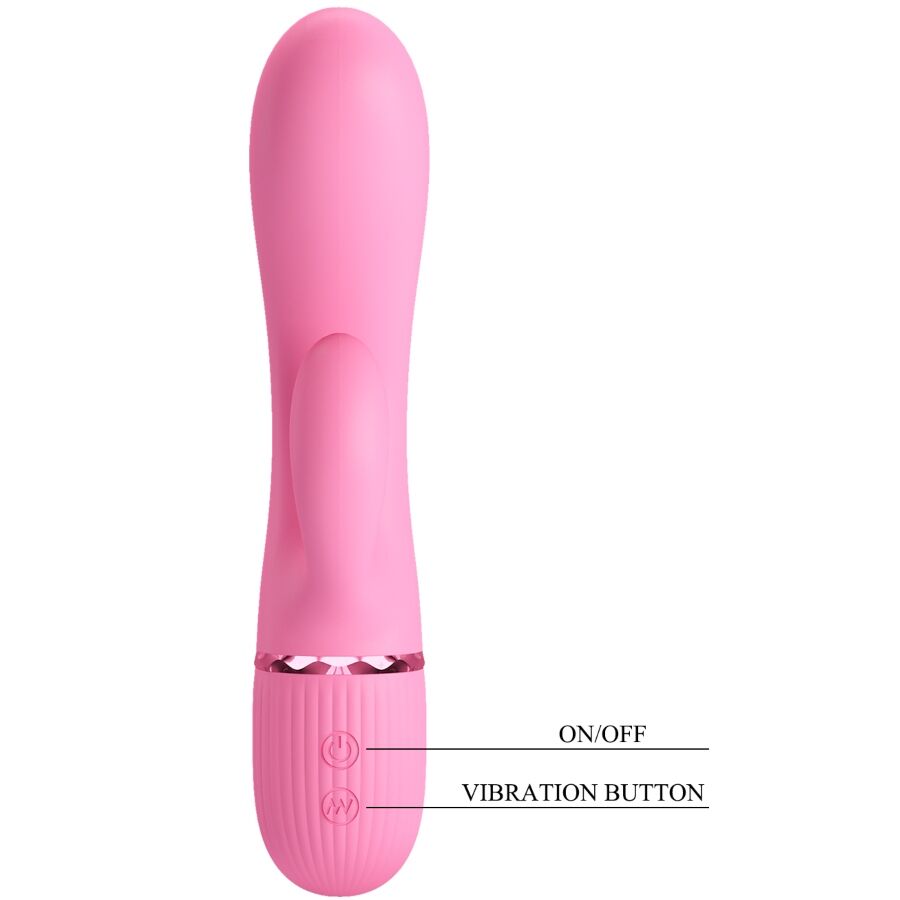 PRETTY LOVE - VIBRATORE CONIGLIO MARSKI E PUNTO G ROSA - PRETTY LOVE FLIRTATION | Lingerie Harness Boutique
