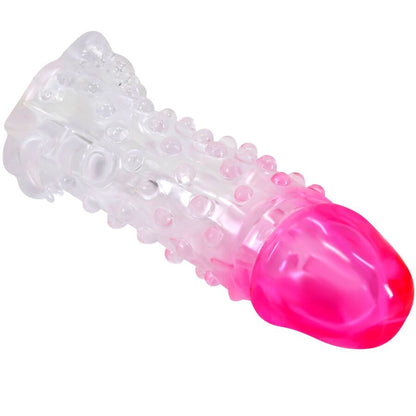 PRETTY LOVE - GUAINA DI ALLARGAMENTO REALISTICA WILFORD CON PENE RILIEVO ROSA - PRETTY LOVE | Lingerie Harness Boutique