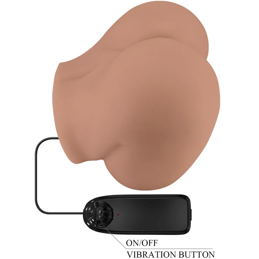 CRAZY BULL - BERNACE ASS VIBRATORE CON VAGINA REALISTICA E ANO CARNE TELECOMANDO - CRAZY BULL | Lingerie Harness Boutique