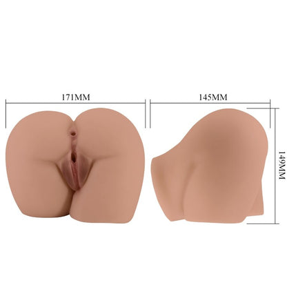 CRAZY BULL - BERNACE ASS VIBRATORE CON VAGINA REALISTICA E ANO CARNE TELECOMANDO - CRAZY BULL | Lingerie Harness Boutique