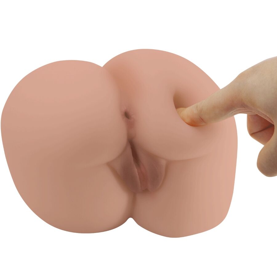 CRAZY BULL - BERNACE ASS VIBRATORE CON VAGINA REALISTICA E ANO CARNE TELECOMANDO - CRAZY BULL | Lingerie Harness Boutique